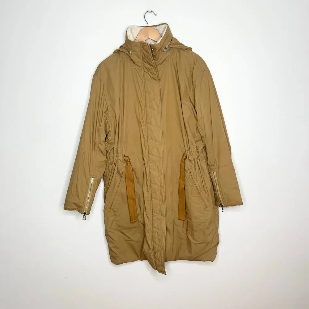 RAG & BONE M42 Military Reverisble Sherpa Long Line Utilitarian Parka - Picture 4 of 15